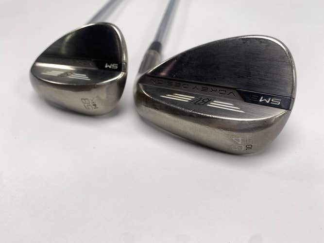 Titleist Vokey SM8 Brushed Steel Wedge Set 54* 10 | 58* 14 TT XP 90 R300 Mens RH