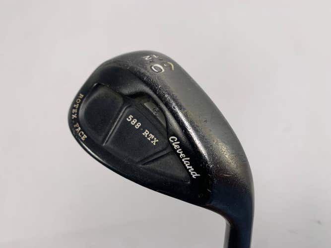 Cleveland 588 RTX CB Black Pearl Lob Wedge LW 60* 12 TT DG Wedge Steel Mens RH