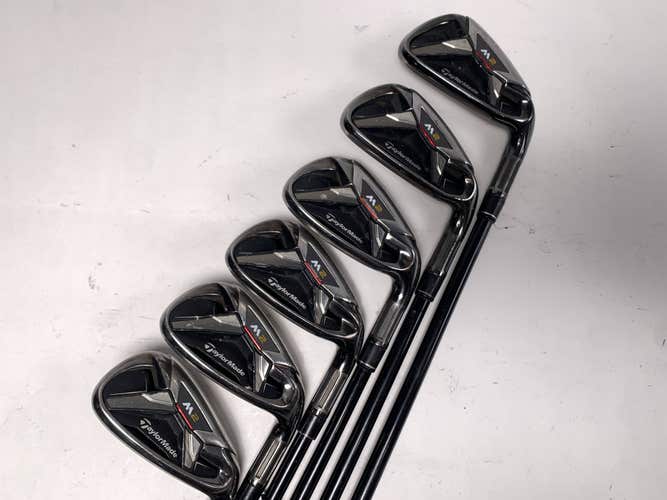 TaylorMade M2 Iron Set 6-PW+GW REAX 65g Regular Graphite Mens RH