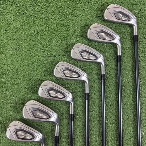 Titleist T400 Iron Set 5-PW GW UST Mamiya Recoil Dart 60g F2 Senior Flex