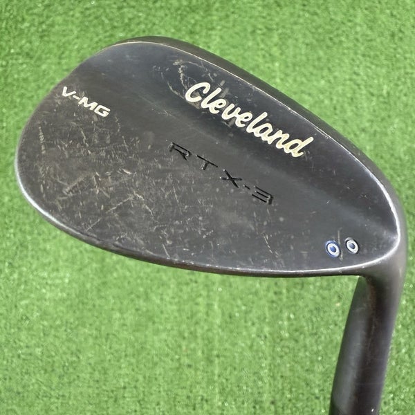 Cleveland RTX-3 V-MG Black Lob Wedge 60 9 Dynamic Gold Wedge Flex 34.75