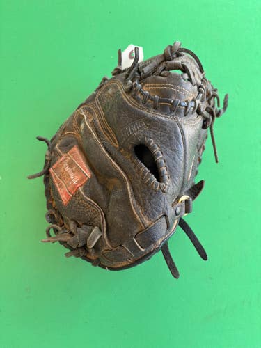 Black Rawlings Renegade RH Catcher's Baseball Glove 31.5"