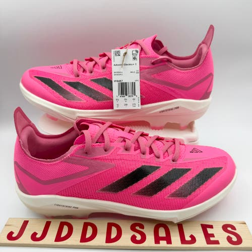 Adidas Adizero Electric+ TPU Pink Breast Cancer Baseball Cleats IF8487 Men's 10 New