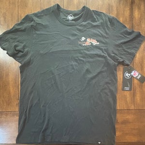 Cincinnati Bengals 47 Brand T-Shirt Black Adult Large NWT