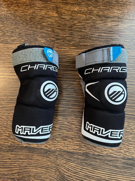 Youth Small Youth Maverik Charger Lacrosse Arm Pads (Used)