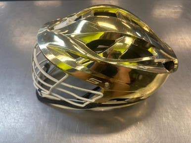 Used Cascade S Lacrosse Helmet Gold MD 11339-S000191632