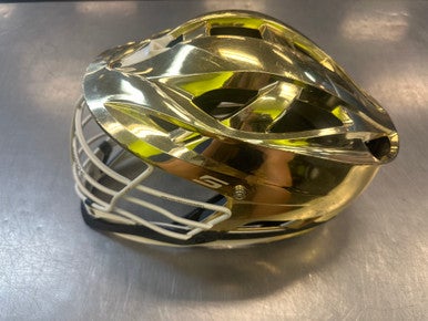 Used Cascade S Lacrosse Helmet Gold MD 11339-S000191632