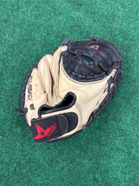 Black & Tan All Star Young Pro Series (CM1010BT) RH Catcher's Baseball Glove 31.5" (Used)