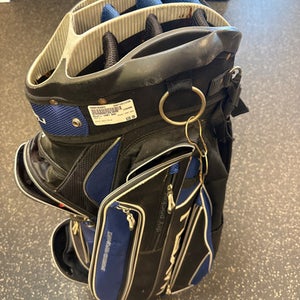 Used Maxfli CART BAG Mens Cart Bag Navy Blue 11339-S000192003