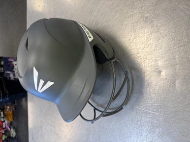 Used Easton GHOST Batting Helmet w/Mask Grey MD 11339-S000191938