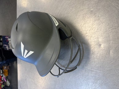 Used Easton GHOST Batting Helmet w/Mask Grey MD 11339-S000191938