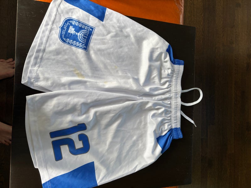 Israel Lacrosse National Team Blue/White Men's Shorts #2 (Used) #12