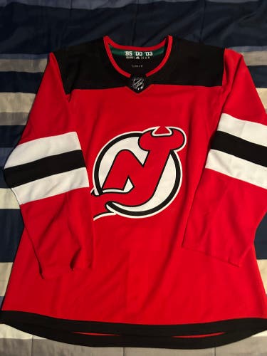 New Jersey Devils Adidas Home Jersey