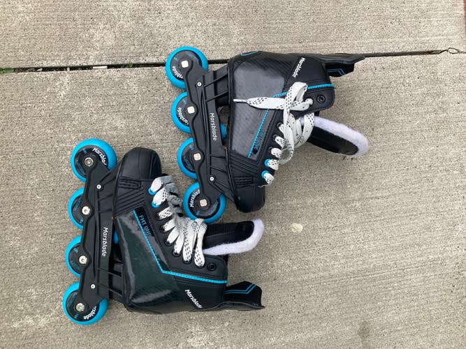 Intermediate Verbero Marsblade FMT ONE Hockey Skates Regular Width Size 4 (Used)