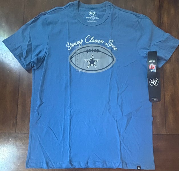 NFL Stoney Clover Lane ‘47 Brand Dallas Cowboys Men's T Shirt Size Large NWT