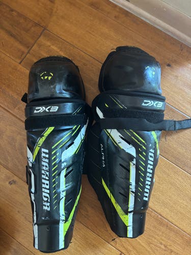 Junior Warrior Alpha DX3 13" Shin Pads (Used)