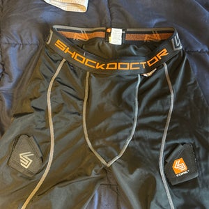 Black XL Men's Shock Doctor Compression (New)