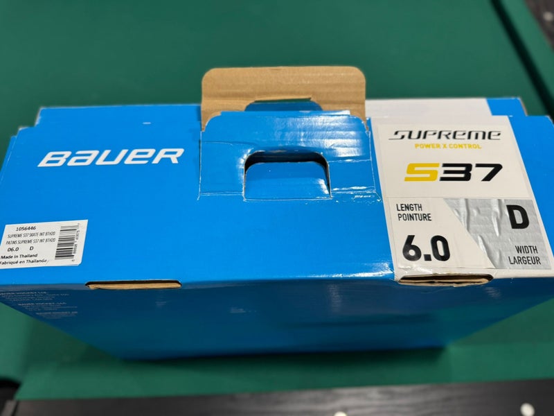 Bauer Supreme S37 Ice Hockey Skates 6.0 D (Brand New in Box)