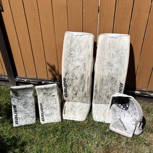 35"  Bauer Mach Regular Goalie Full Set
