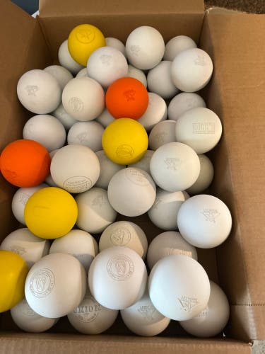 50 barely used lacrosse balls