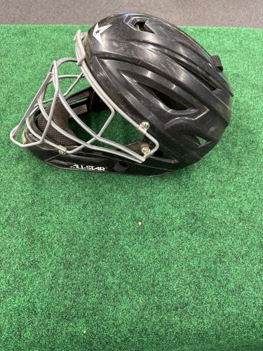 Black Adult All Star Mvp 2500 Catcher's Mask (Used) 7-7 3/4
