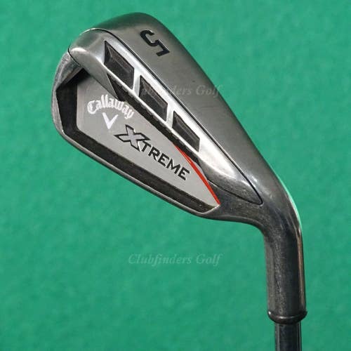 Callaway Xtreme Single 5 Iron Factory True Temper Steel Uniflex