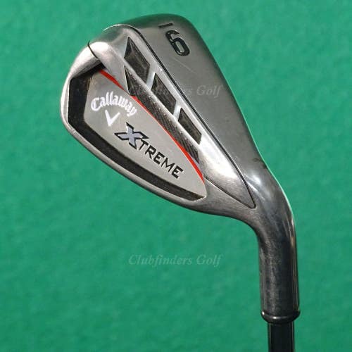 Callaway Xtreme Single 9 Iron Factory True Temper Steel Uniflex