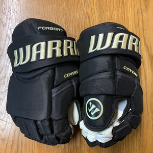 Warrior Covert QRE Pro Stock Hockey Gloves 14” Bruins Brown Centennial