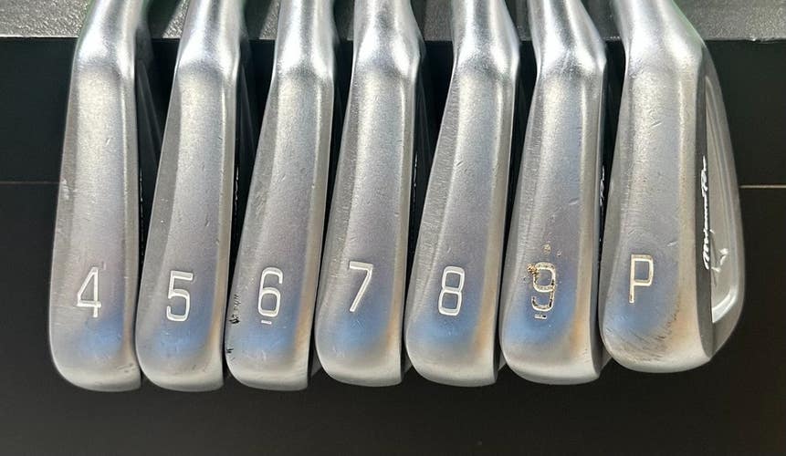 Mizuno Pro S-3 Iron Set 4-PW Stiff Accra I-Series Steel 120i RH Used