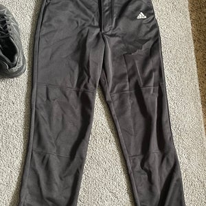 Black Medium Kids Unisex Adidas Pants (New)