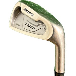 Mizuno T-Zoid MX-15 6 Iron Men's RH Dynalite Gold R300 Regular Steel 37.5" Demo
