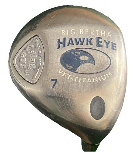 Callaway Big Bertha Hawk Eye VFT 7 Wood 22* RH 50g Gems Ladies Graphite 40.5" HC