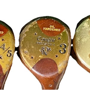 Cougar Precision-1 RH Oil Hardened Geniune Persimmon Wood Set 1w,3w,4/5w Steel