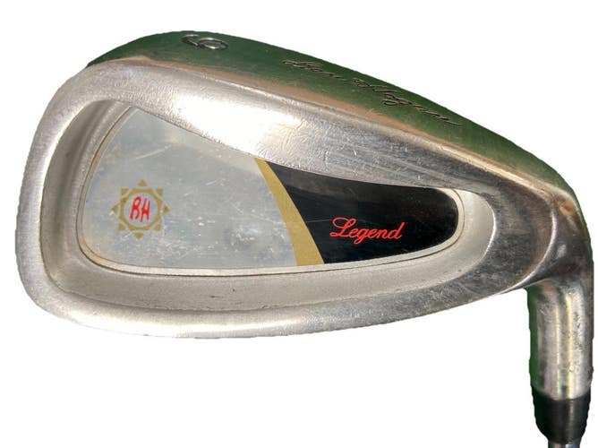 Ben Hogan Legend 9 Iron Men's RH Factory Regular Steel 36" New Mid-Size Grip