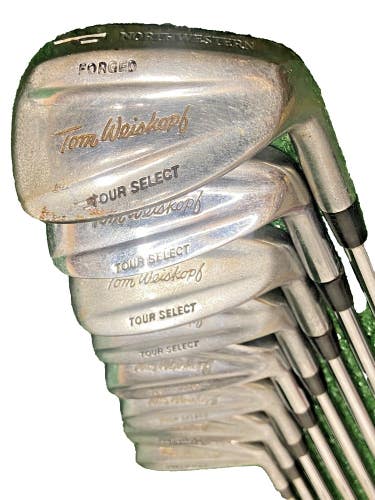 Northwestern Forged Iron Set Tom Weiskopf Tour Select 3-PW Men's RH Steel 5i 38"