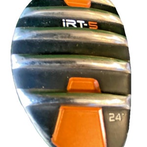 IRT-5 Golf 5 Rescue Hybrid 24* 75g Senior Plus Graphite 38.5" RH Excellent Grip