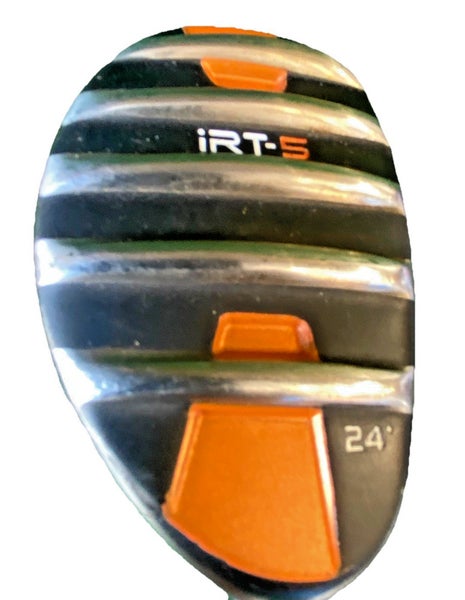 IRT-5 Golf 5 Rescue Hybrid 24* 75g Senior Plus Graphite 38.5" RH Excellent Grip
