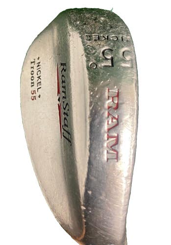 RAM Staff Troon Nickel Sand Wedge 55* Men's RH Factory Grip Stiff Steel 35.5"