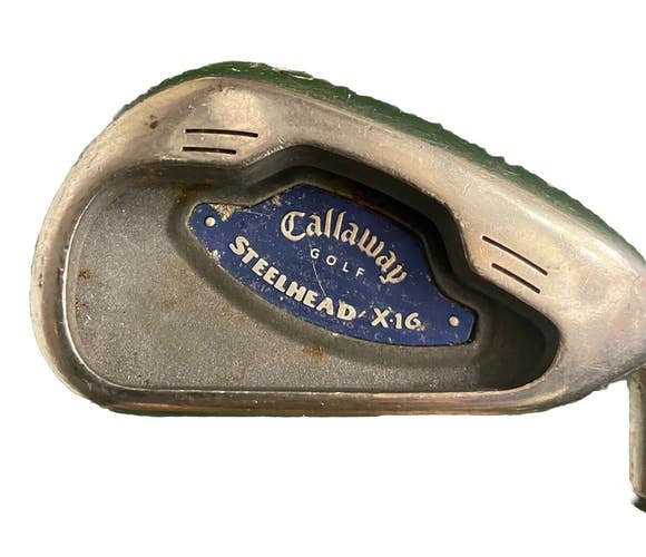 Callaway Golf X-16 Steelhead 6 Iron Men's RH Constant Weight Stiff Steel 37.5"