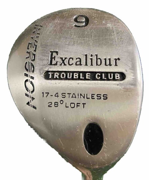 Excalibur Trouble Club Inversion 9 Wood 28* RH Convex Ladies Graphite 39.5" Nice