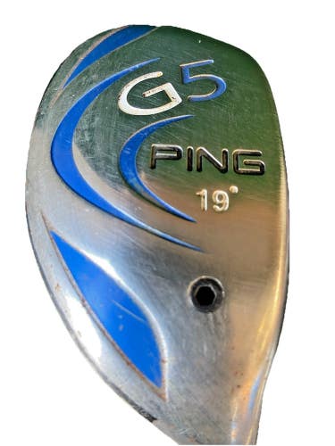 Ping G5 3 Hybrid 19* Black Dot +1" 45g Tall Ladies Graphite 40.5" RH New Grip