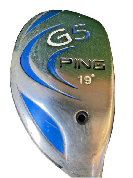 Ping G5 3 Hybrid 19* Black Dot +1" 45g Tall Ladies Graphite 40.5" RH New Grip