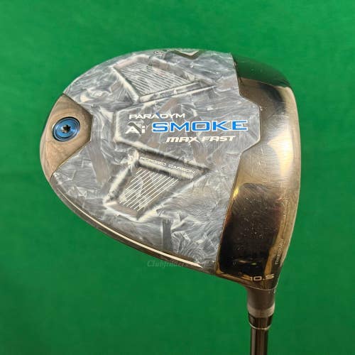 Callaway Paradym Ai Smoke Max Fast 10.5 Driver Tensei Blue 40 R2 Seniors