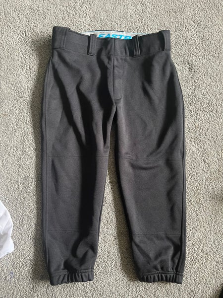 Black Large Kids Unisex Easton Pants (New)