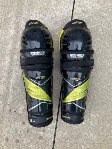 Bauer Supreme ultrasonic Shin Pads | Senior 14"