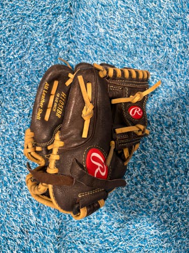 Brown Rawlings Highlight Series LH Baseball Glove 10.5" (Used)