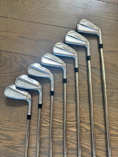 Men's 2024 Titleist 2023 T150/T200 Combo Right Handed Iron Set Stiff Flex Steel Shaft (Used)