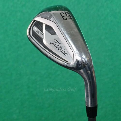 Titleist T300 2021 53 AW Approach Wedge TT AMT Tour Black R300 Steel Regular