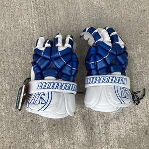 Warrior Macdaddy 4 Lacrosse Gloves | 12" "London Blue Devils"