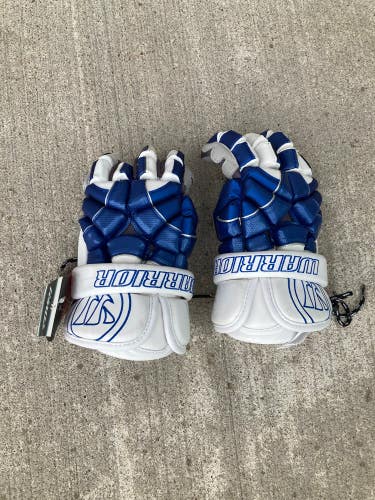 Warrior Macdaddy 4 Lacrosse Gloves | 12" "London Blue Devils"